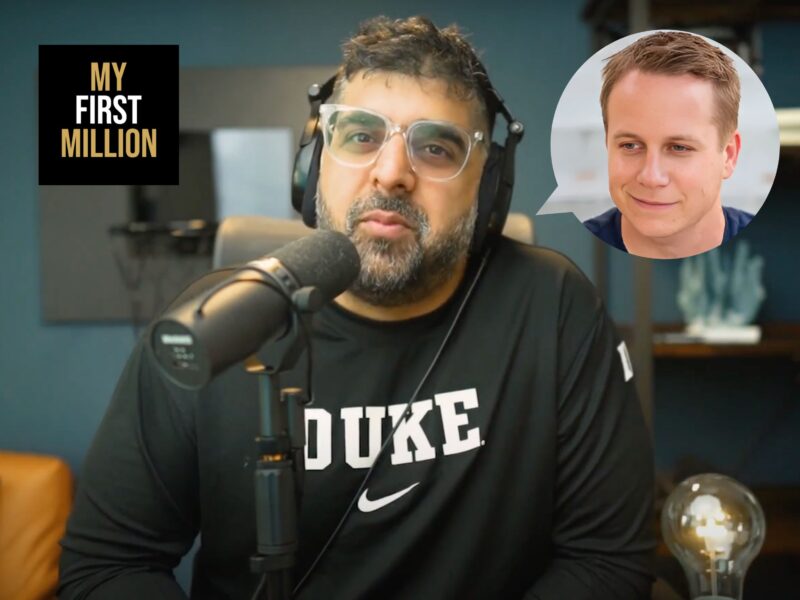 My Feature on the My First Million Podcast